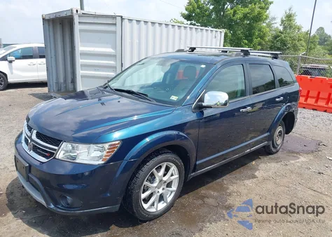 2013 Dodge Journey Crew from USA, damaged, VIN 3C4PDCDG6DT590466